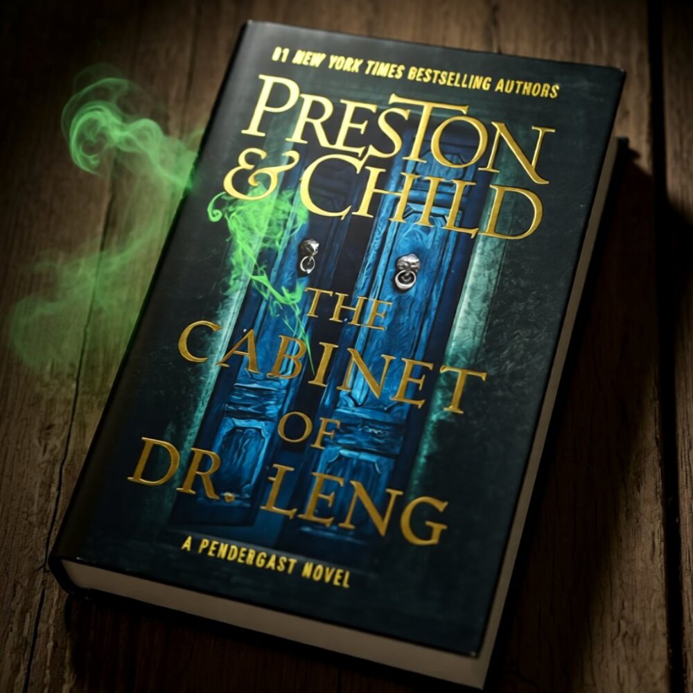 2023 Hardcover Thriller: The Cabinet of Dr. Leng by Preston & Child